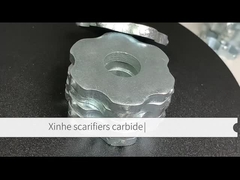 6pt tct carbide cutters Pemotong scarifier pada mesin scarifier dan milling planing beton